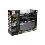 Sada vzájomne tankov T-90 a Tiger 103 1:28 RC RTR - zelený, čierny